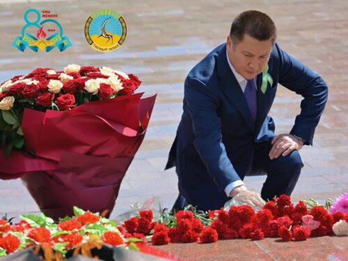Асаин Байханов поздравил павлодарцев с Днем Победы