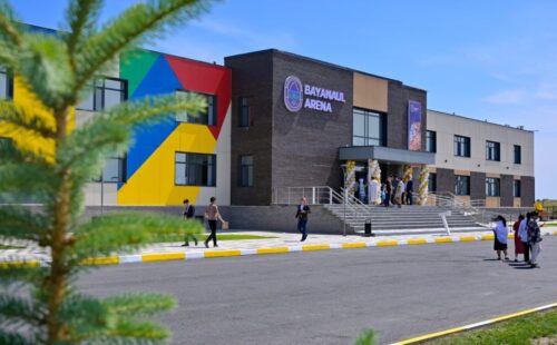 Асаин Байханов открыл новый спорткомплекс Bayanaul Arena