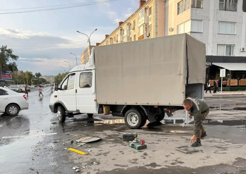 Последствия урагана в Павлодарской области