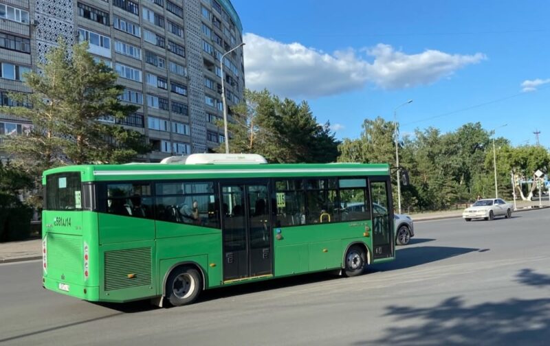 В Павлодаре автобус № 115 будет курсировать по измененной схеме до 10 августа