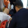 Павлодарские спасатели освободили парня из покореженного в ДТП авто