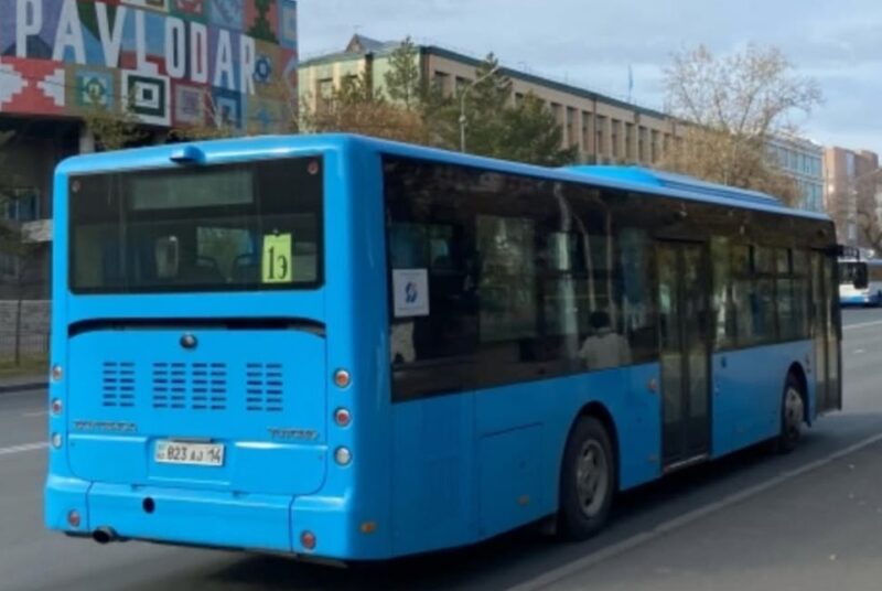 В Павлодаре временно изменили схему движения автобуса № 1э