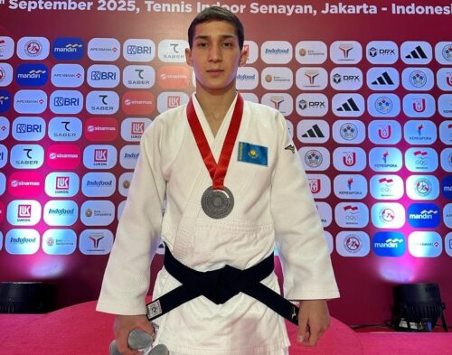 Павлодарец стал серебряным призером чемпионата Азии по дзюдо