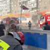 При пожаре в магазине автозапчастей в Павлодаре пострадала женщина