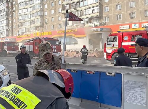 При пожаре в магазине автозапчастей в Павлодаре пострадала женщина
