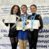 Павлодарка завоевала серебро чемпионата РК по фигурному катанию