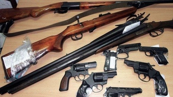 Почти полсотни незарегистрированного оружия изъяли в Павлодарской области