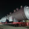 Уникальная транспортировка автоклава весом 110 тысяч тонн началась в Павлодаре