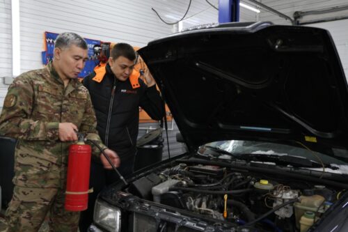 Более 80 случаев возгорания автомобилей произошло в Павлодарской области