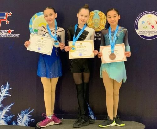 Фигуристка из Павлодара выиграла чемпионат Казахстана
