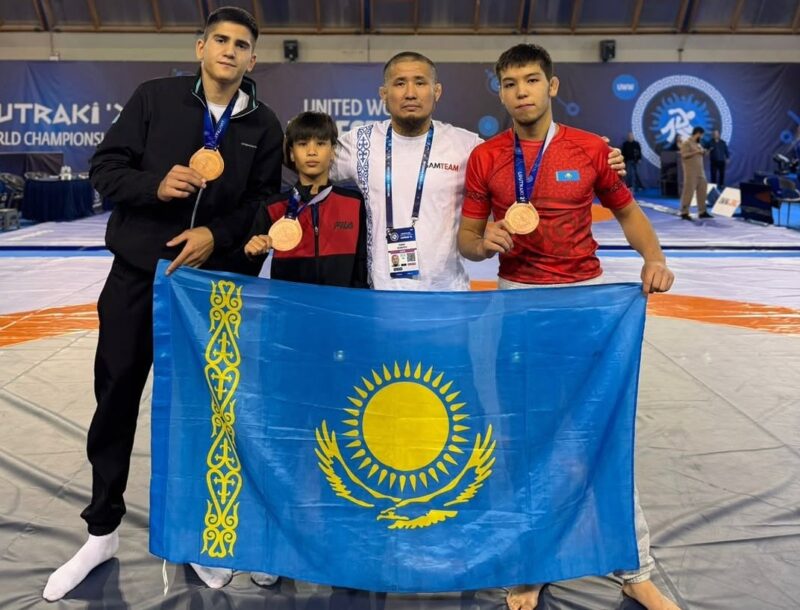 Спортсмены из Экибастуза стали призерами чемпионата мира по грэпплингу