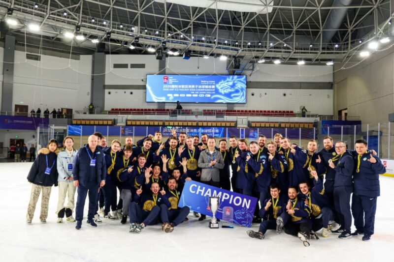 Павлодарские хоккеисты в составе сборной РК стали чемпионами Азии