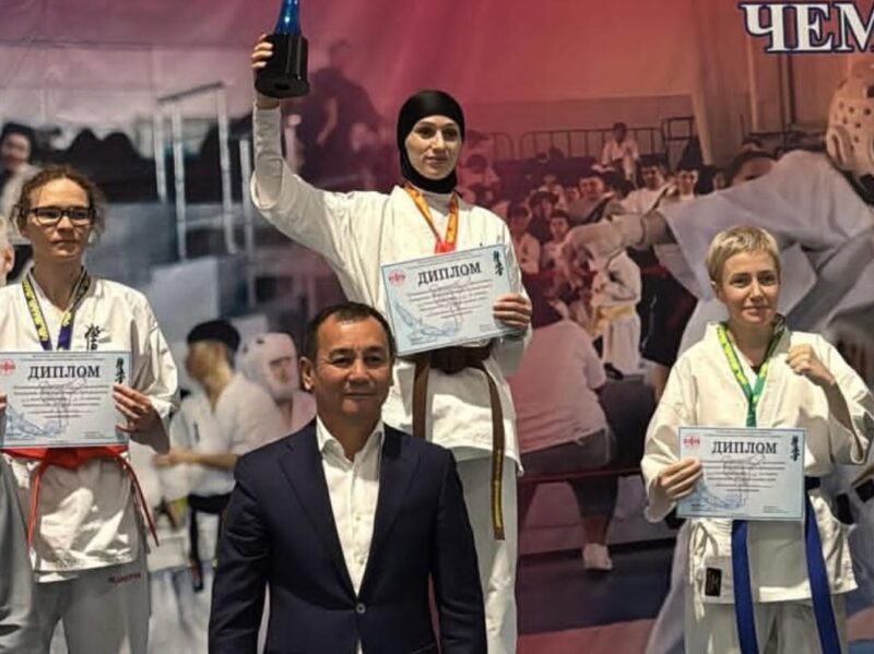 Павлодарка произвела сенсацию на чемпионате РК по киокушинкай карате