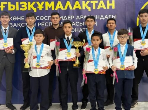 Павлодарцы завоевали золото на чемпионате РК по тогызкумалаку