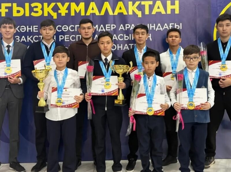 Павлодарцы завоевали золото на чемпионате РК по тогызкумалаку