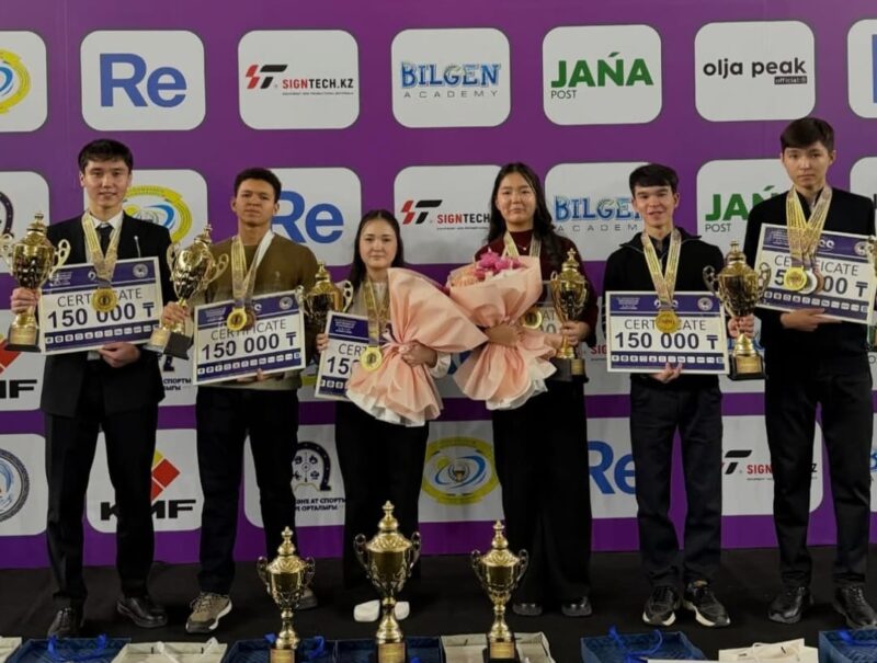 Шесть золотых медалей завоевали павлодарцы на ЧМ по тогызкумалаку