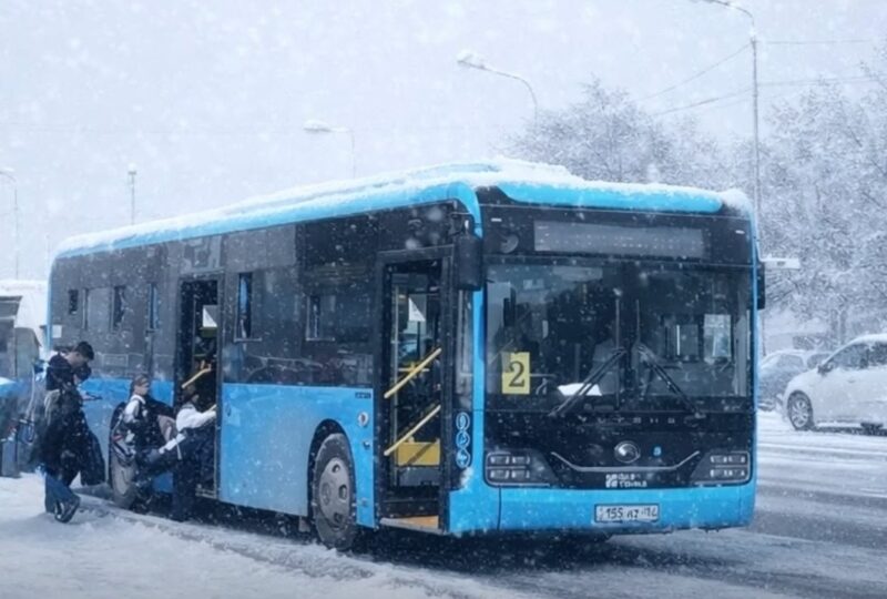 В Павлодаре временно изменили схему движения пяти автобусов