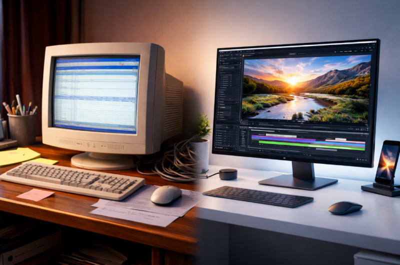 Чем современные мониторы отличаются от старых моделей