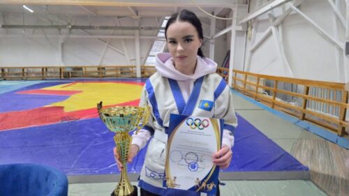 Виктория Каверина из Аксу выступит на чемпионате РК по казақша курес