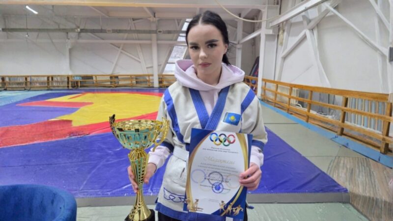 Виктория Каверина из Аксу выступит на чемпионате РК по казақша курес