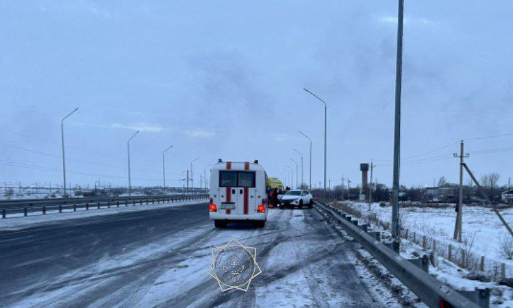 В ДТП на трассе Кызылорда-Павлодар пострадали пять человек