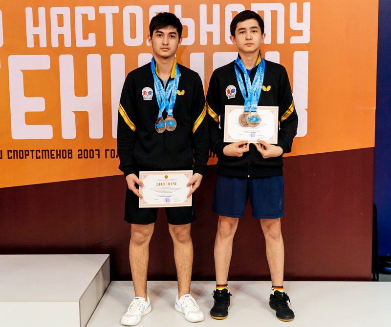 Воспитанники Академии Nomad выиграли юниорский чемпионат Казахстана по настольному теннису