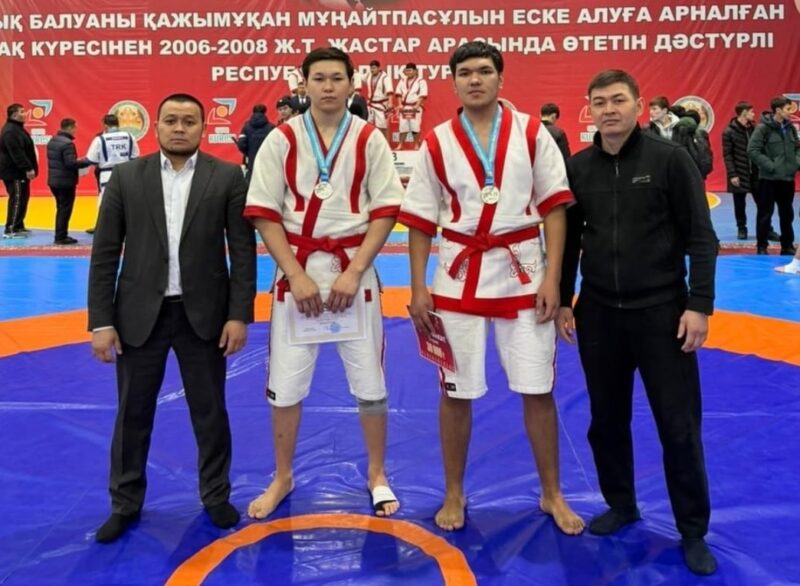 Павлодарские борцы стали призерами турнира в Кызылорде
