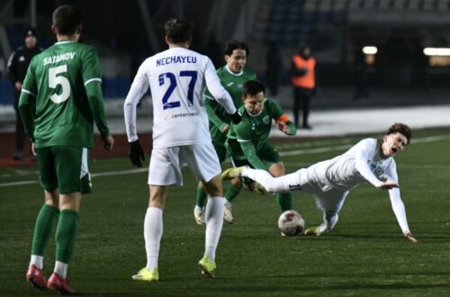 Фото: матч между павлодарским «Иртышом» и «Атырау» завершился вничью