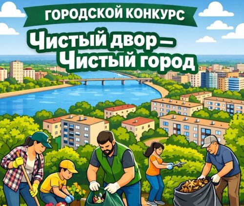 В Павлодаре объявили о начале конкурса на самый чистый двор