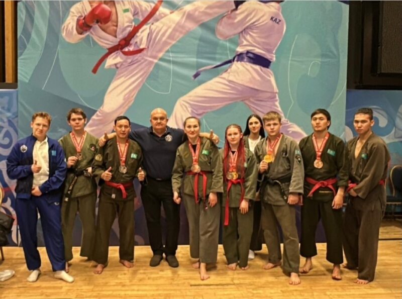 Павлодарские спортсмены стали призерами чемпионата РК по рукопашному бою