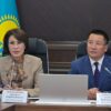 Асаин Байханов встретился с министром здравоохранения Акмарал Альназаровой