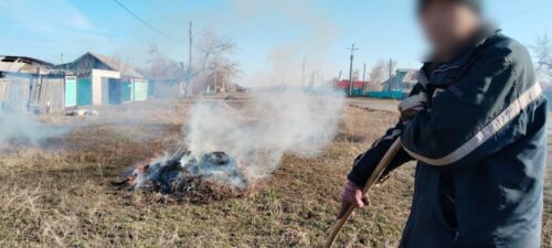 Более 30 павлодарцев оштрафовали за сжигание мусора и сухой травы