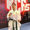 Спортсменка из Павлодара завоевала бронзу на Кубке РК по киокушинкай-кан карате