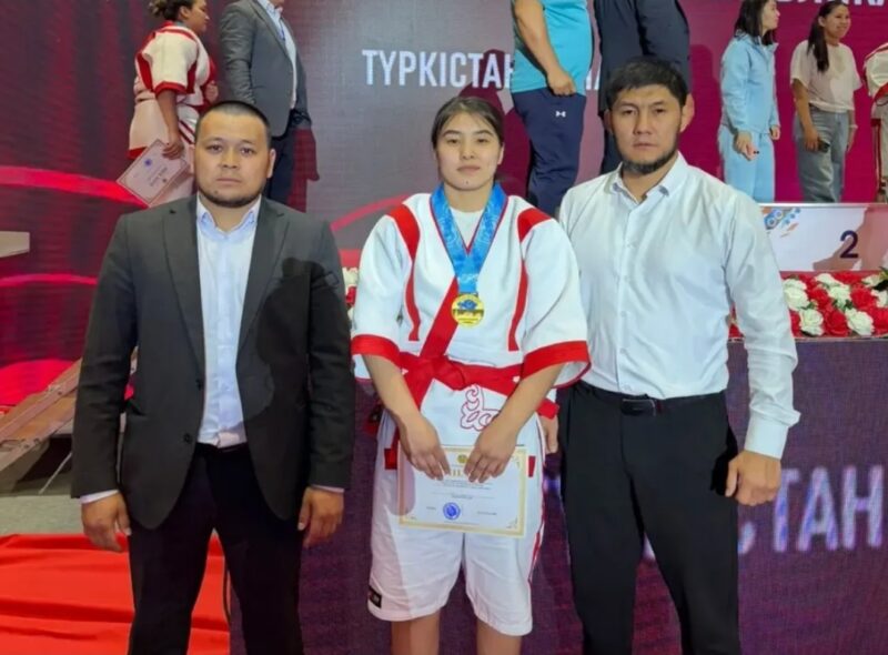 Павлодарские спортсменки завоевали золото на Кубке РК по национальной борьбе
