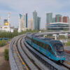 В Астане запускают скандальный LRT﻿