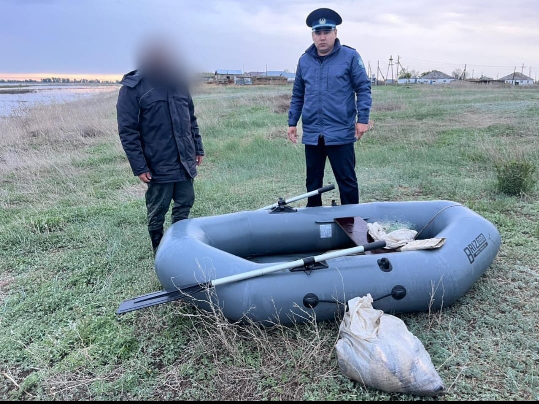 «Нерест»: жителя Павлодарской области задержали за браконьерство