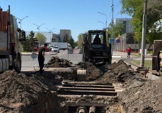 В северной части Павлодара горячую воду дали в 472 многоэтажки из 542