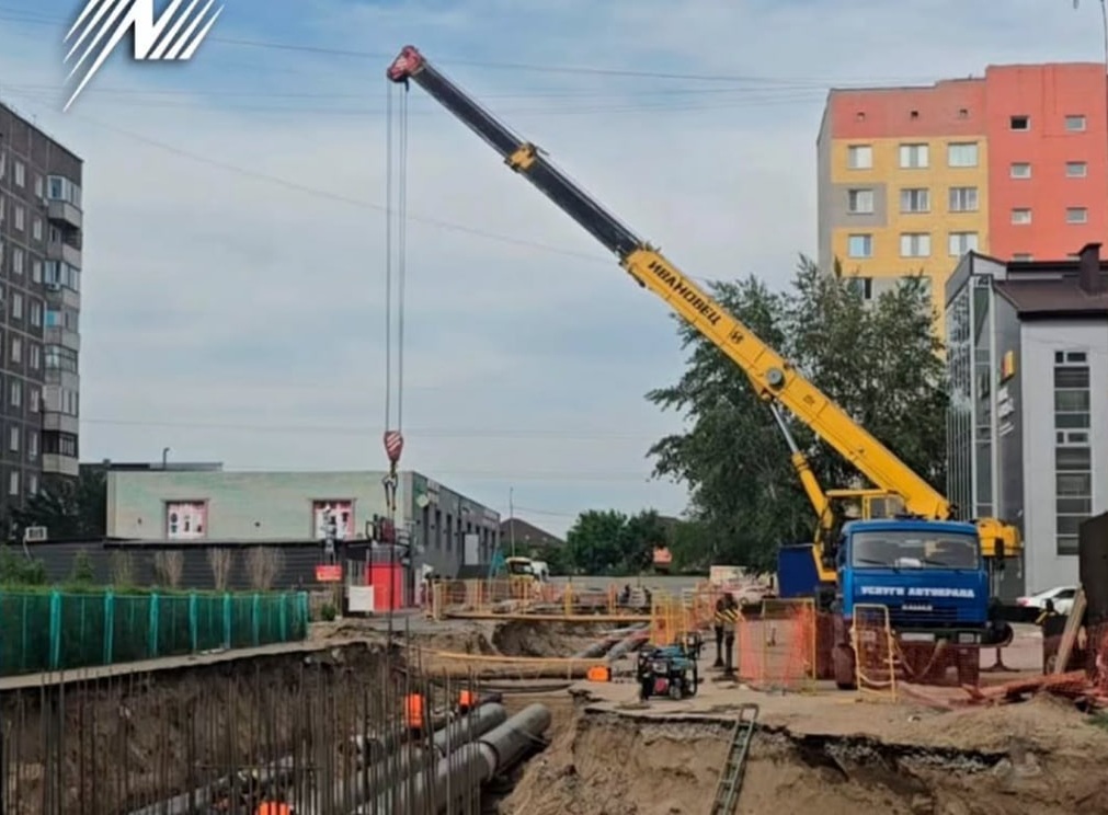 Сроки ремонта теплосетей в Усольском микрорайоне Павлодара продлили на 10 дней