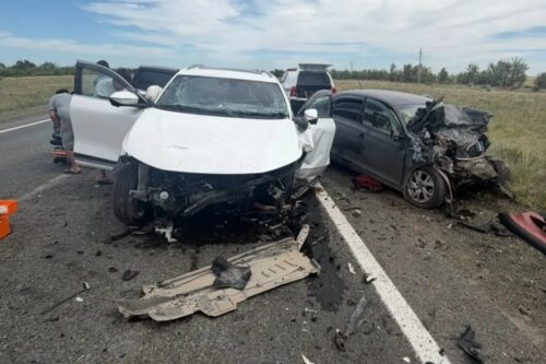 Два человека погибли в ДТП в Павлодарской области