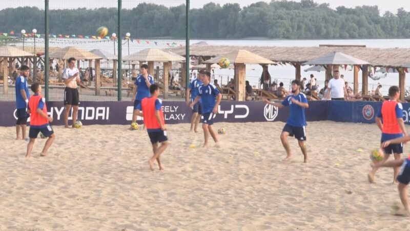 Сборная Казахстана по пляжному футболу узнала соперников в элитном дивизионе Евролиги