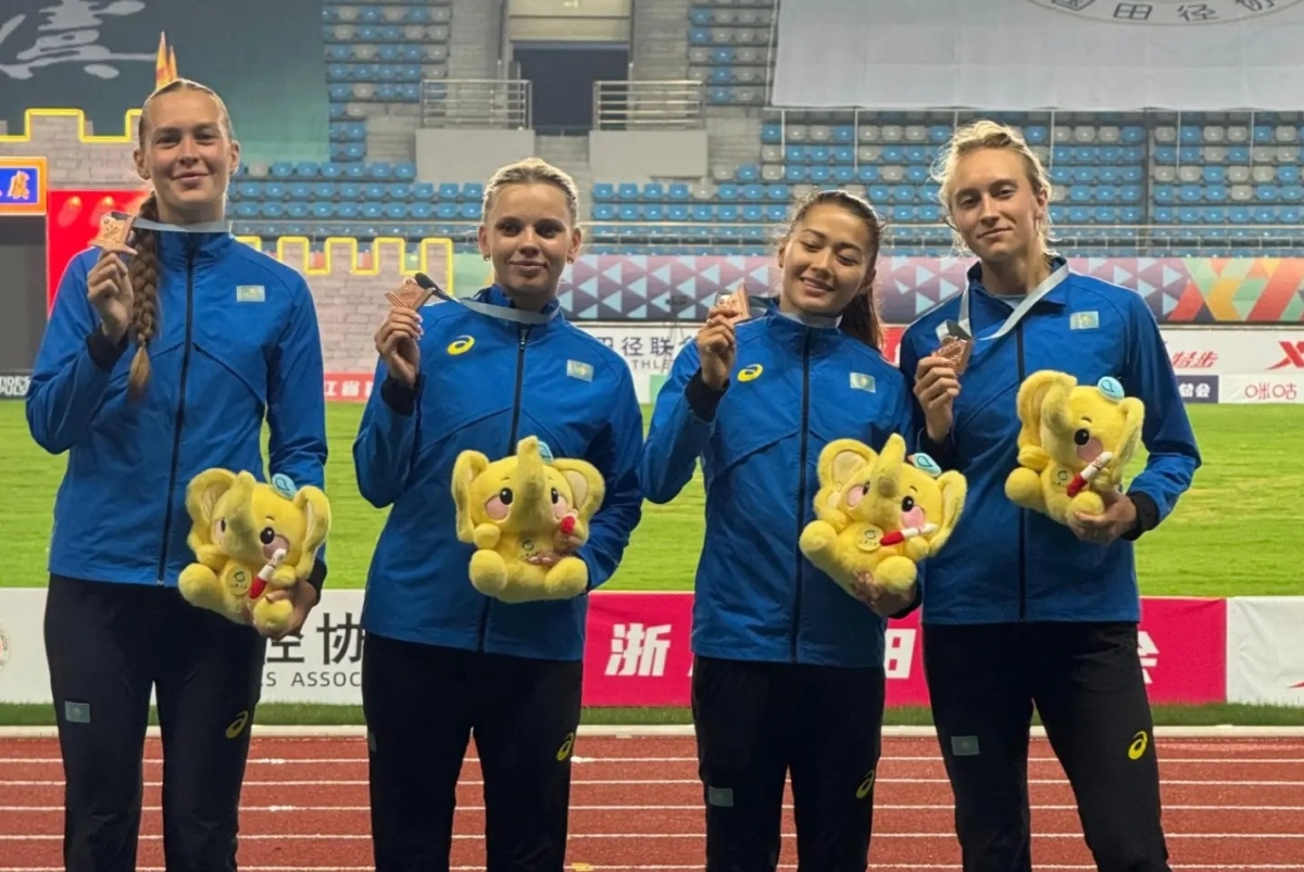 Павлодарские легкоатлетки стали призерами чемпионата Азии