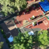 В детских садах Павлодара приступили к замене игровых площадок