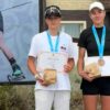 Павлодарские лыжники завоевали две бронзы на летнем чемпионате страны
