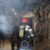 В Павлодаре ночью загорелся частный дом