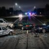 Мужчина погиб при столкновении четырех автомобилей на трассе Павлодар-Кенжеколь