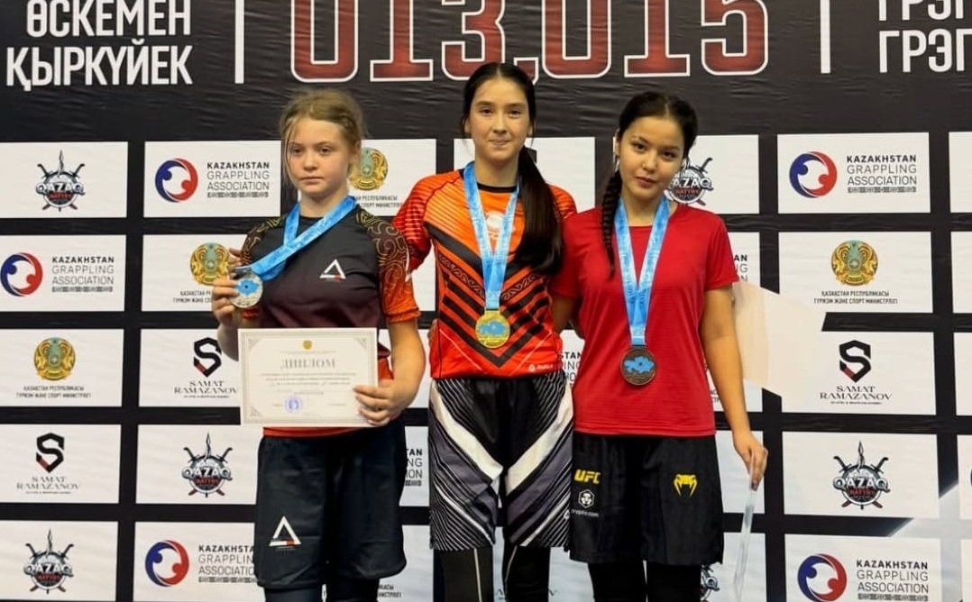 Сборная Павлодарской области триумфально выступила на чемпионате РК по грэпплингу