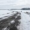 Снегозащитные щиты установили на павлодарских трассах