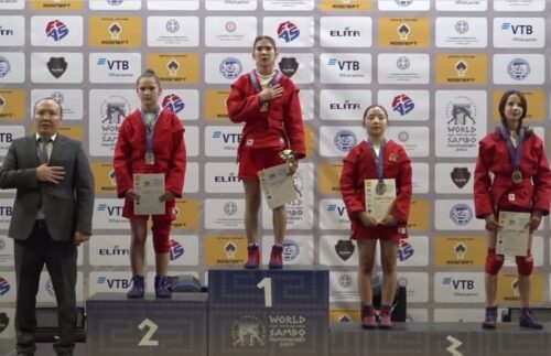 Павлодарка сенсационно завоевала золото чемпионата мира по самбо