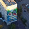 Символ города: история павлодарского трамвая в одном мурале